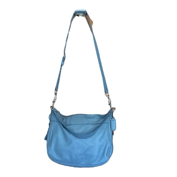 Coach Legacy Crossbody Bag | Sky Blue Leather | Vintage 2009 - Picture 3 of 16